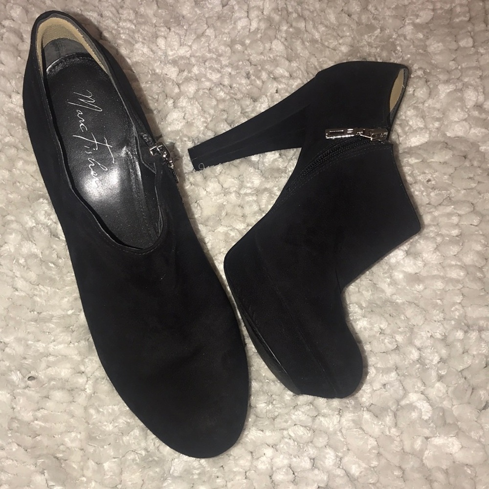 Marc Fisher Black booties